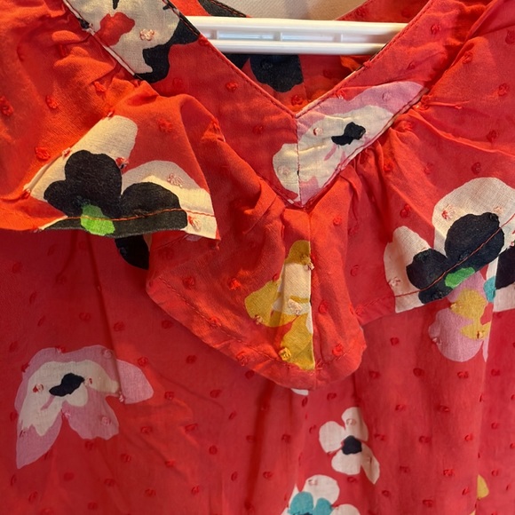 Gap Kids Hula Red Floral tank - Picture 2 of 4